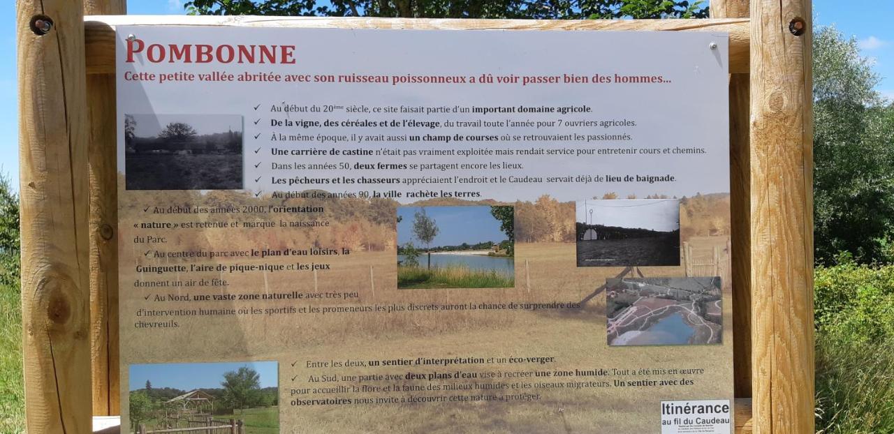 ברגרק Charmant Logement Avec Piscine מראה חיצוני תמונה